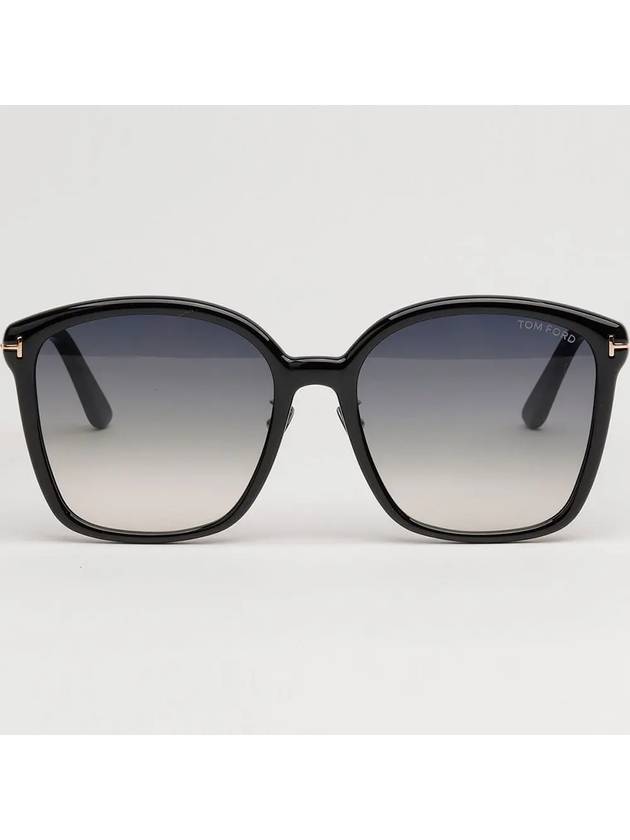 Sunglasses TF1054K 01B Horn rimmed square Asian fit overfit - TOM FORD - BALAAN 3