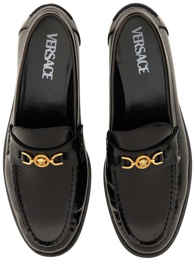 Sandals 1012123 1A08773 1B00V Nero e Oro - VERSACE - BALAAN 6