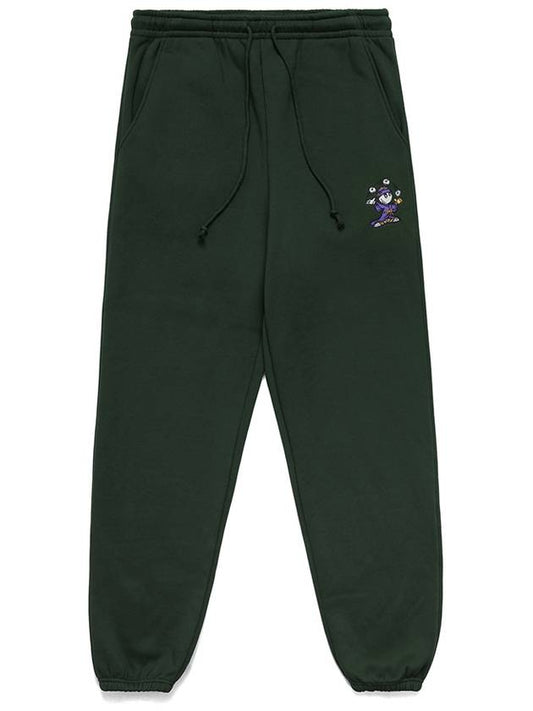 Wiz Collection Wizard Sweatpants GREEN - MALBON GOLF - BALAAN 1