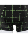 Men's Micro Trunk Briefs Black Green - EMPORIO ARMANI - BALAAN 7