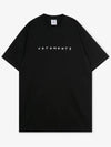 Friendly Logo Short Sleeve T-Shirt Black - VETEMENTS - BALAAN 3