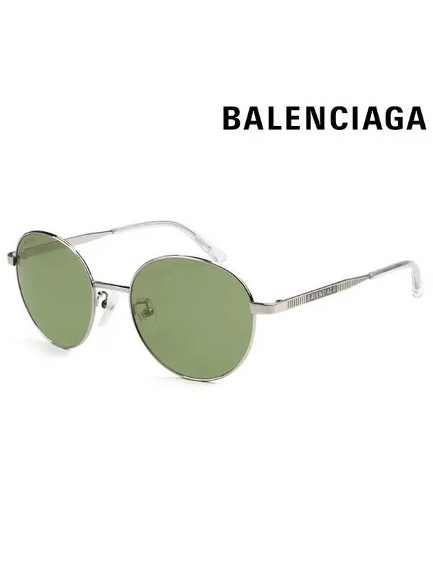 Eyewear Round Metal Sunglasses Green - BALENCIAGA - BALAAN 3