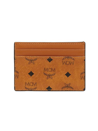 Visetos Original 3-fold card wallet cognac - MCM - BALAAN 1