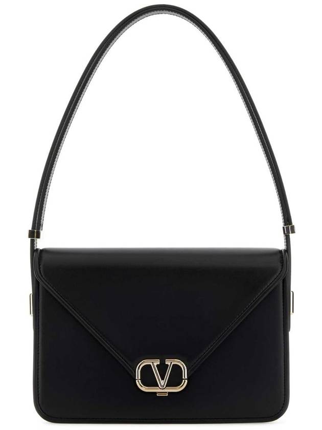 Leather Shoulder Bag Black - VALENTINO - BALAAN 2