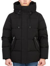 GRAYDON BLACK Men s Hooded Padded Jacket Classic Fit - MACKAGE - BALAAN 3