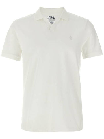 Polo Ralph Lauren Logo Embroidery Polo Shirt - POLO RALPH LAUREN - BALAAN 1