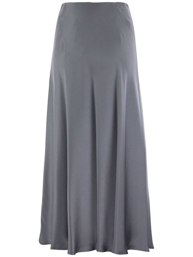 Satin effect long skirt - HERNO - BALAAN 2