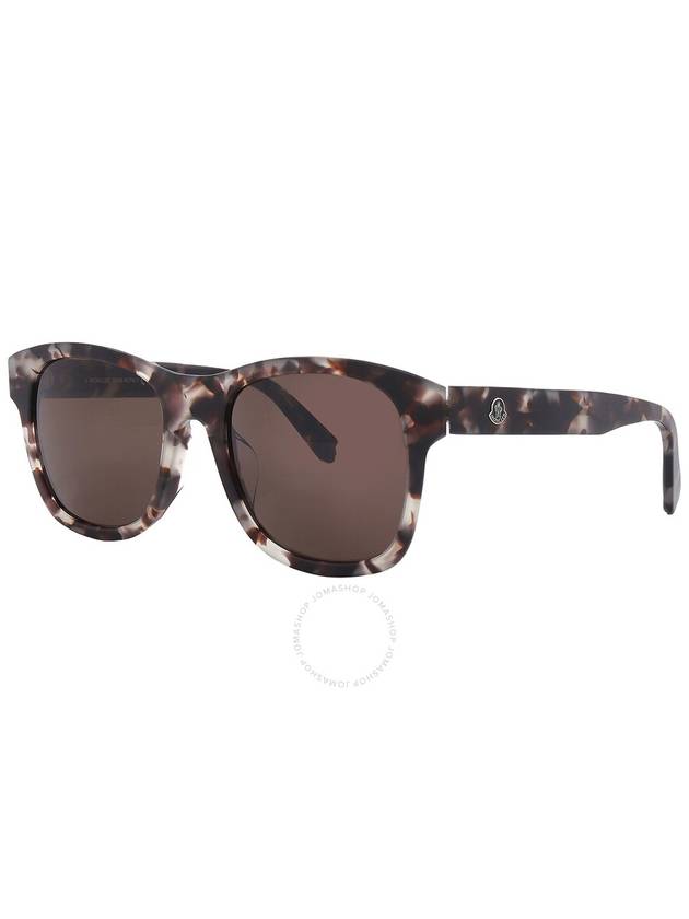 Moncler Brown Square Men's Sunglasses ML0192-F 55E 55 - MONCLER - BALAAN 3