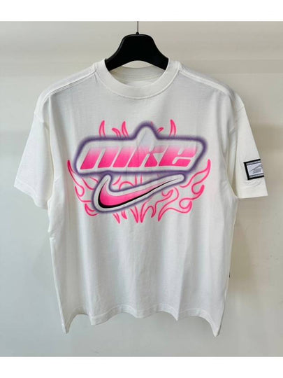 Sportswear Dance Oversized Short Sleeve T-Shirt White - NIKE - BALAAN 2