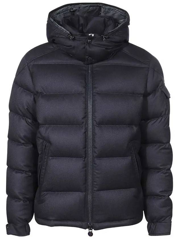 MONTGENEVRE Wool padded jacket navy 1A537 00 54272 742 - MONCLER - BALAAN 1