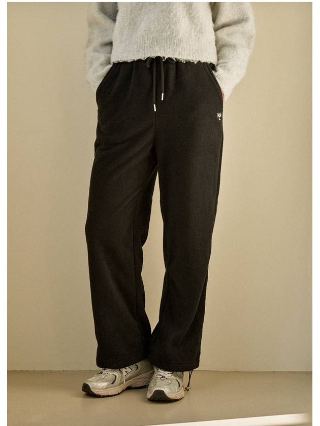 Women's Benini Fleece Two-Way Pants Black - MICANE - BALAAN 2