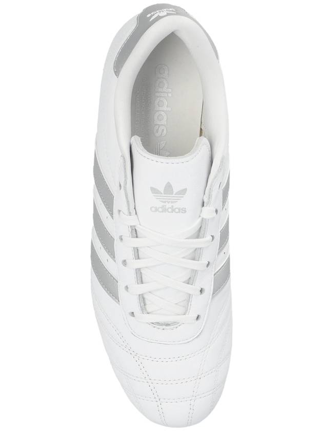 Taekwondo Lace Low Top Sneakers White Silver - ADIDAS ORIGINALS - BALAAN 7