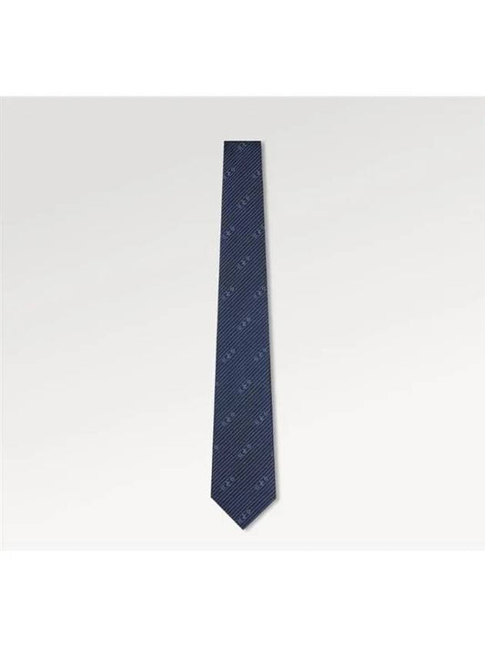 Monogram Diagonal Tie Navy - LOUIS VUITTON - BALAAN 2