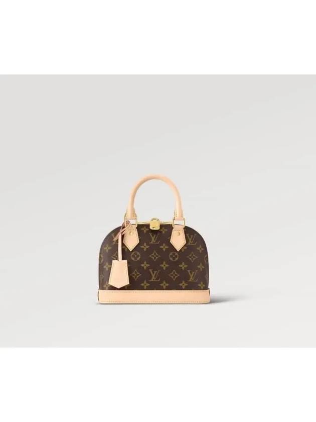 Alma BB Monogram Canvas Tote Bag Brown - LOUIS VUITTON - BALAAN 2