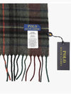 PC0946 325 Pony Plaid Bedford Muffler Scarf - POLO RALPH LAUREN - BALAAN 4