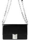 box leather chain small 4G shoulder bag black silver cabinet - GIVENCHY - BALAAN 2