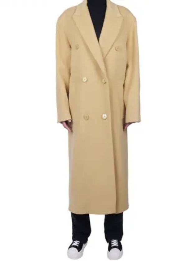 Theodore Wool Single Coat Yellow - ISABEL MARANT - BALAAN 2