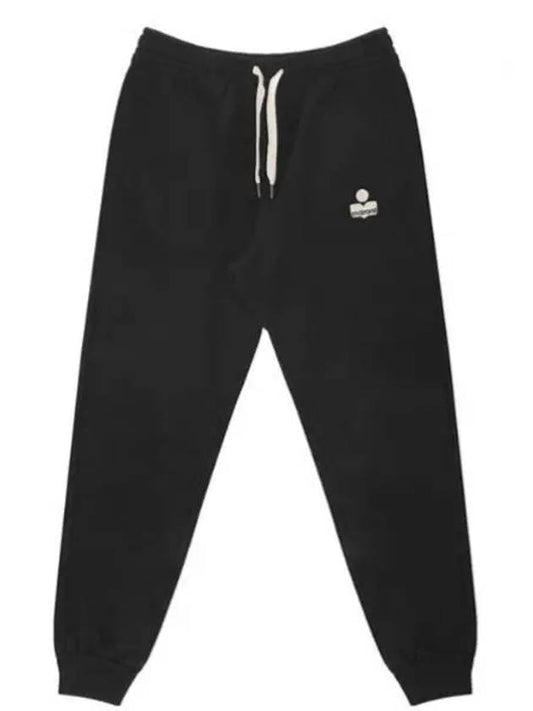 Etoile Malona MALONA Logo Jogger Pants Black - ISABEL MARANT - BALAAN 2