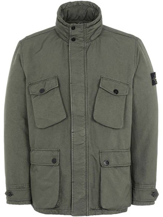 David TC Primaloft Insulation Field Jacket Dark Green - STONE ISLAND - BALAAN 2