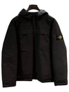 Kids Waffen Patch Down Padded Jacket Black 771641034 V0029 - STONE ISLAND - BALAAN 2