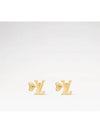 LV Iconic Earrings Gold - LOUIS VUITTON - BALAAN 3