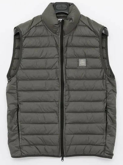 Chamber R Nylon Down Vest Musk Green - STONE ISLAND - BALAAN 2