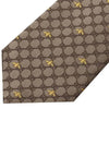 Interlocking GG Pattern Bee Print Tie Beigle - GUCCI - BALAAN 4