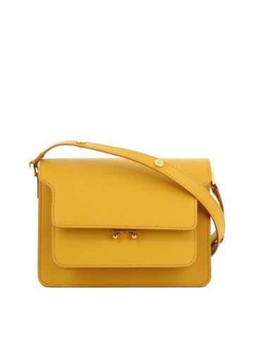 Trunk Medium Shoulder Bag Yellow - MARNI - BALAAN 1