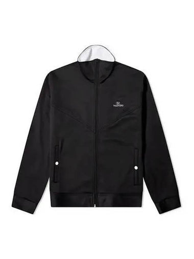 jacket logo track black - VALENTINO - BALAAN 1