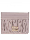 Materasse Nappa Leather Card Wallet Powder Pink - MIU MIU - BALAAN 2