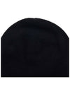 Cashmere Logo Beanie Black - BURBERRY - BALAAN 8