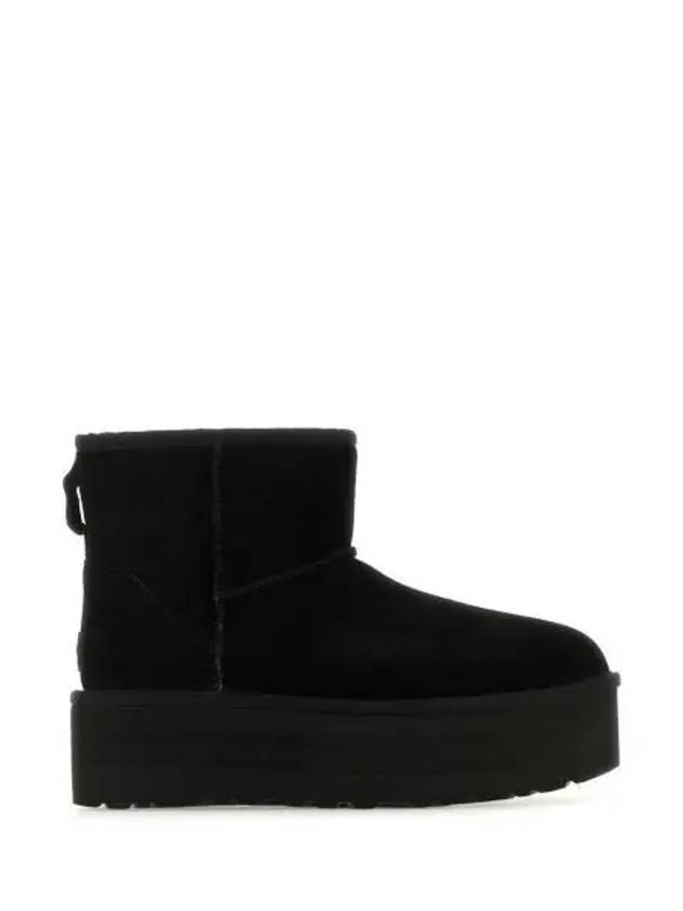 Black suede classic mini platform ankle boots 1134991 271201 1148854 - UGG - BALAAN 1