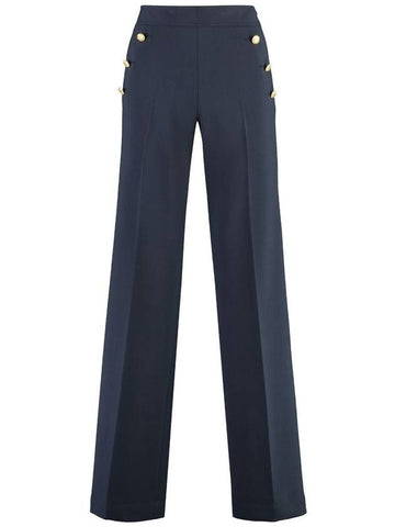 Pt01 Taylor Wide-Leg Trousers - PT01 - BALAAN 1