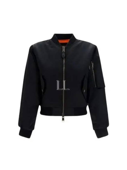 Shrunk Bomber Jacket Black - BALENCIAGA - BALAAN 2