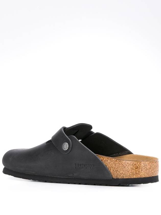 Leather Boston Sandals Black - BIRKENSTOCK - BALAAN 4