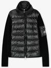 Women's logo patch black padded jacket 9B00024 M1131 999 - MONCLER - BALAAN 2