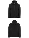 Wappen Patch Loft Soft Shell R Hooded Jacket Black - STONE ISLAND - BALAAN 5