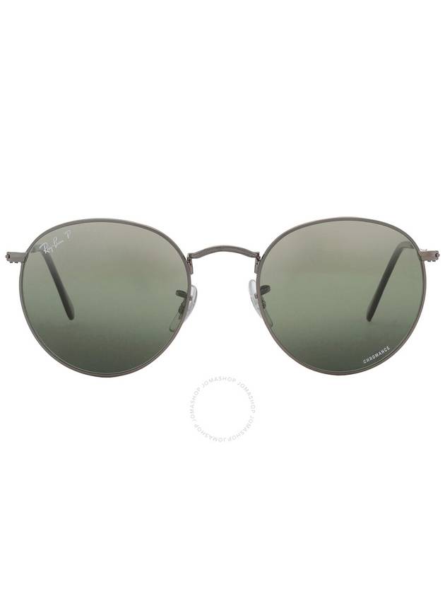 Metal Chromance Round Frame Sunglasses RB3447004G4 - RAY-BAN - BALAAN 2