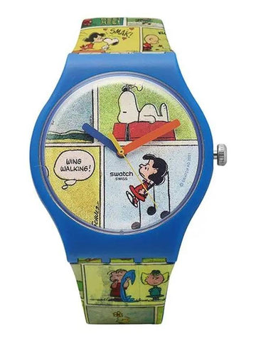 SO29Z108 PEANUTS SMAK Urethane Watch - SWATCH - BALAAN 1