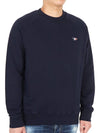 Tricolor Fox Patch Sweatshirt Dark Navy - MAISON KITSUNE - BALAAN 4