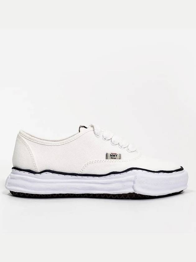 Baker OG Sole Canvas Low Top Sneakers White - MAISON MIHARA YASUHIRO - BALAAN 2