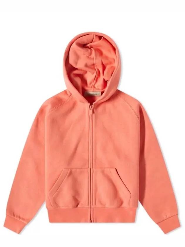 Essential Kids Coral Logo Full Zip Hooded Up 785SU222032K - FEAR OF GOD - BALAAN 3