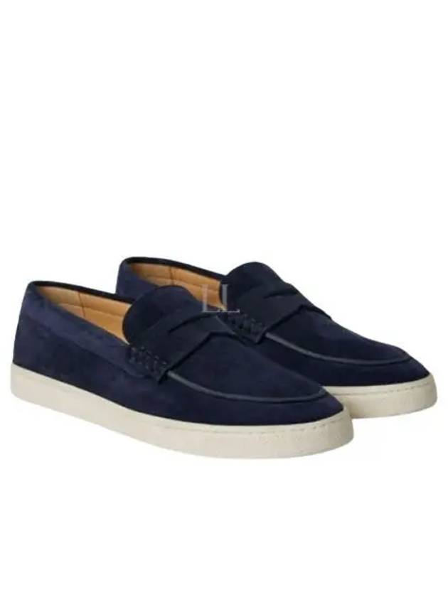 24 MZU SilN312 C6757 Suede Penny Loafer - BRUNELLO CUCINELLI - BALAAN 1