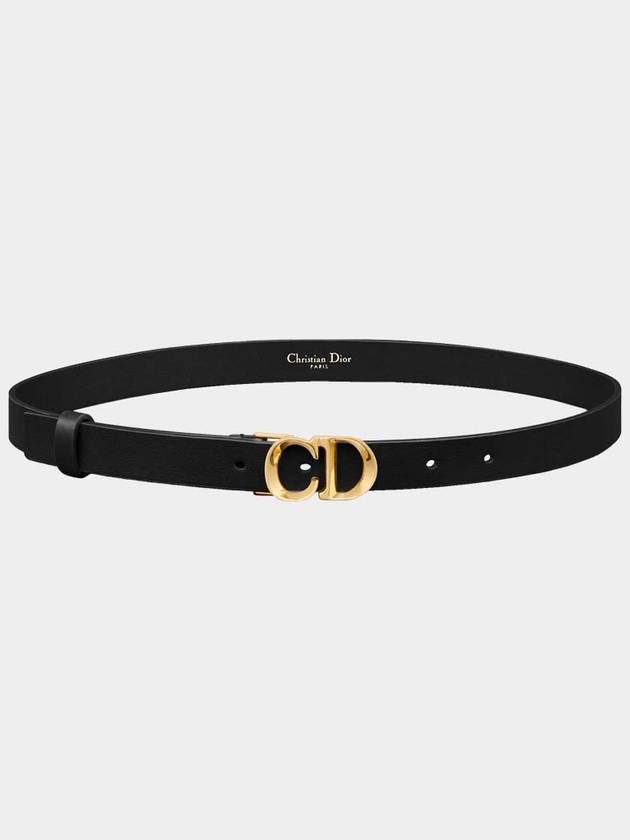 C'est 20MM Leather Belt Black - DIOR - BALAAN 2