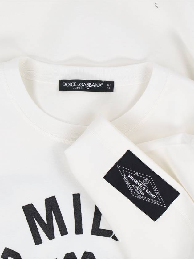 Dolce & Gabbana T-shirts and Polos White - DOLCE&GABBANA - BALAAN 5