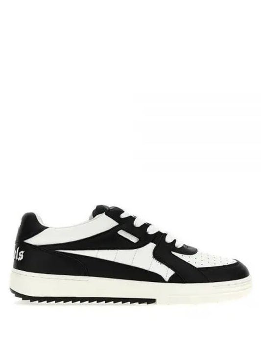 University Low-Top Sneakers White Black - PALM ANGELS - BALAAN 2