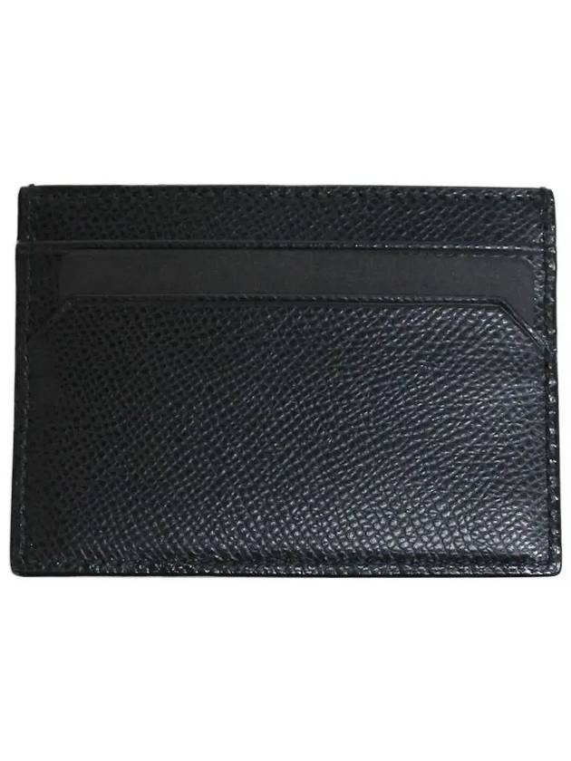 Logo Leather Card Wallet Black - BALLY - BALAAN 3