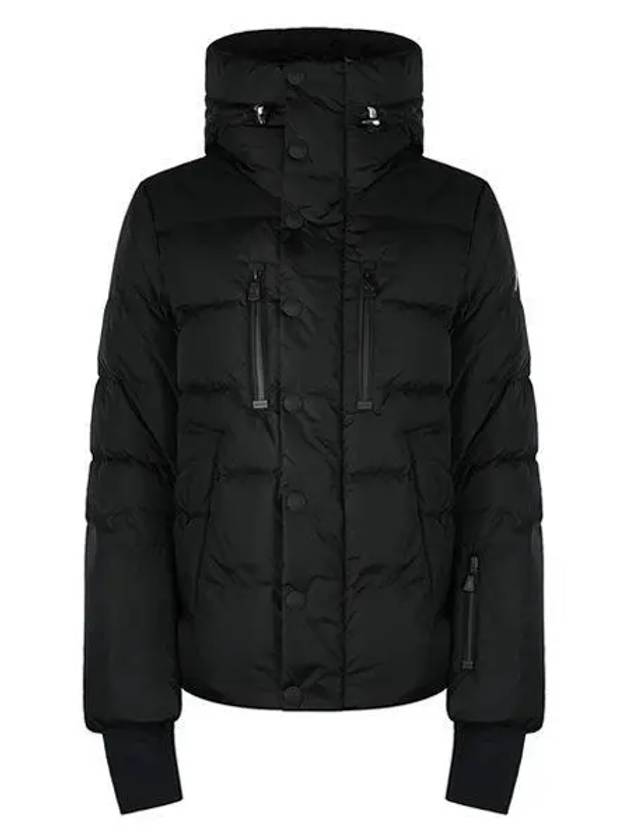 23FW 1A00055 5399E 999 Rothenberg Men's Hooded Padded Jacket Black 999115 - MONCLER - BALAAN 1