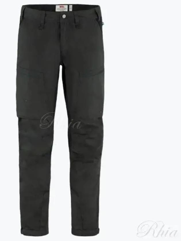 Men's Abisko Hike Trousers Regular Black - FJALL RAVEN - BALAAN 2