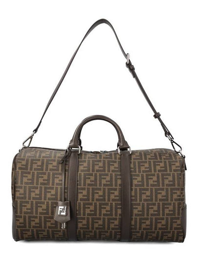 FF Fabric Large Duffel Bag Brown - FENDI - BALAAN 2